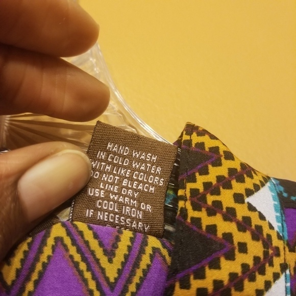 Speed Control | Women's Short Sleeve Geometric Print Dress (Size 3X) - Picture 7 of 8